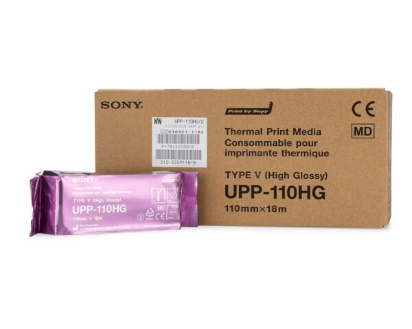 Sony UPP-110HG Thermal Print Media Video Imaging Paper (1 roll, 5 rolls, 10 rolls) - Image 5